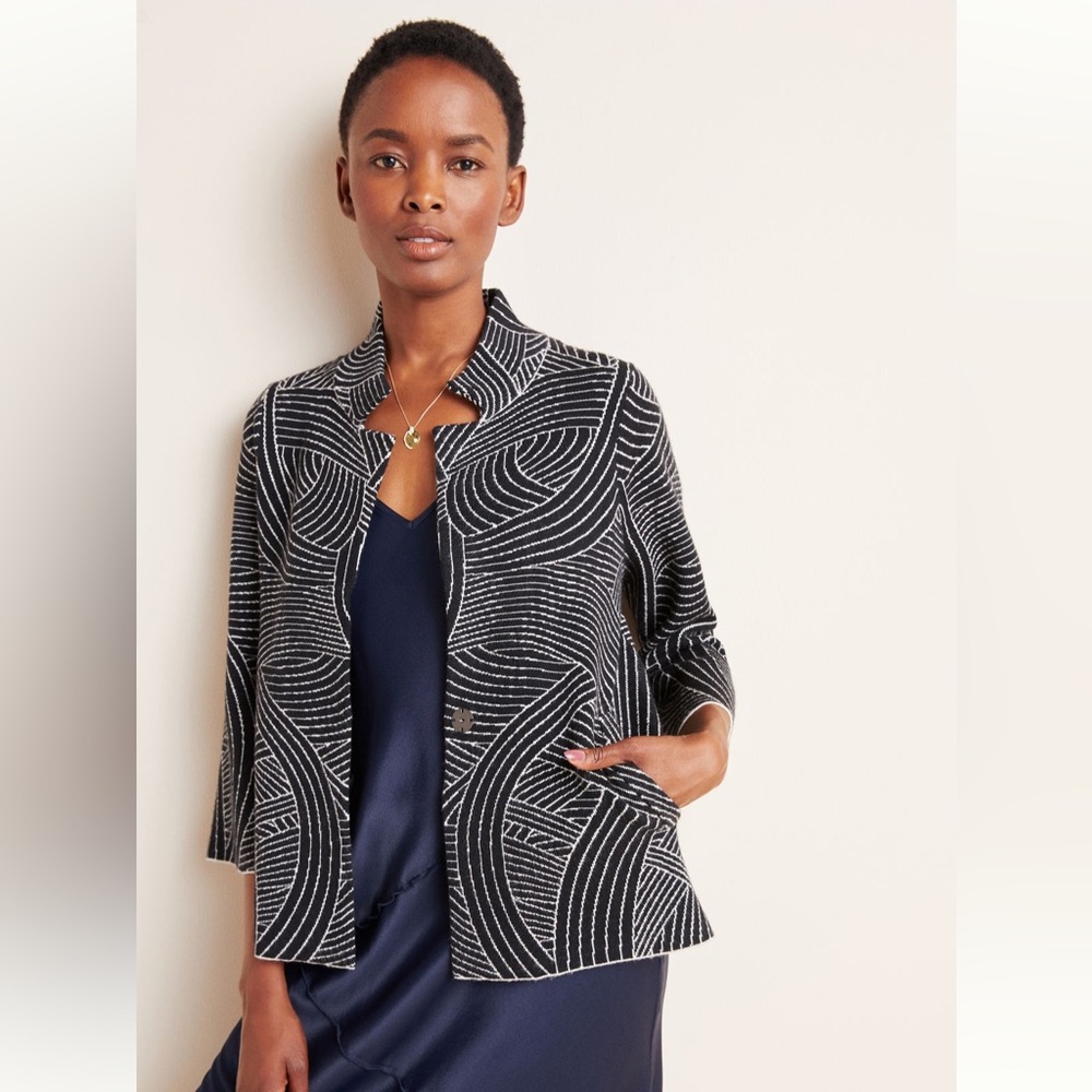 Anthropologie Pietra Knit Sweater Jacket